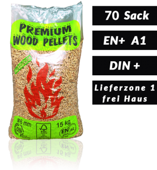 Wood Premium Pellets - 1050 kg Pal.